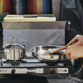 Primus Campfire Cookset S Edelstahl Camping Kochgeschirr Topf Pfanne Set Tasche