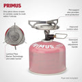 Primus Essential Trail Stove kompakter Campingkocher Butan Flüssiggasbrenner