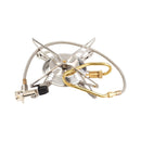 Primus Gravity III high output camping burner with foldable legs and flexible fuel hose for outdoor cooking stability and efficiency