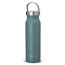 Primus Klunken 700ml lightweight stainless steel water bottle with cork lid and carrying strap for outdoor hiking