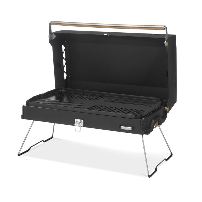 Tragbarer, leichter Primus Kuchoma Gasgrillkocher mit klappbaren Beinen für Camping im Freien und Grillen