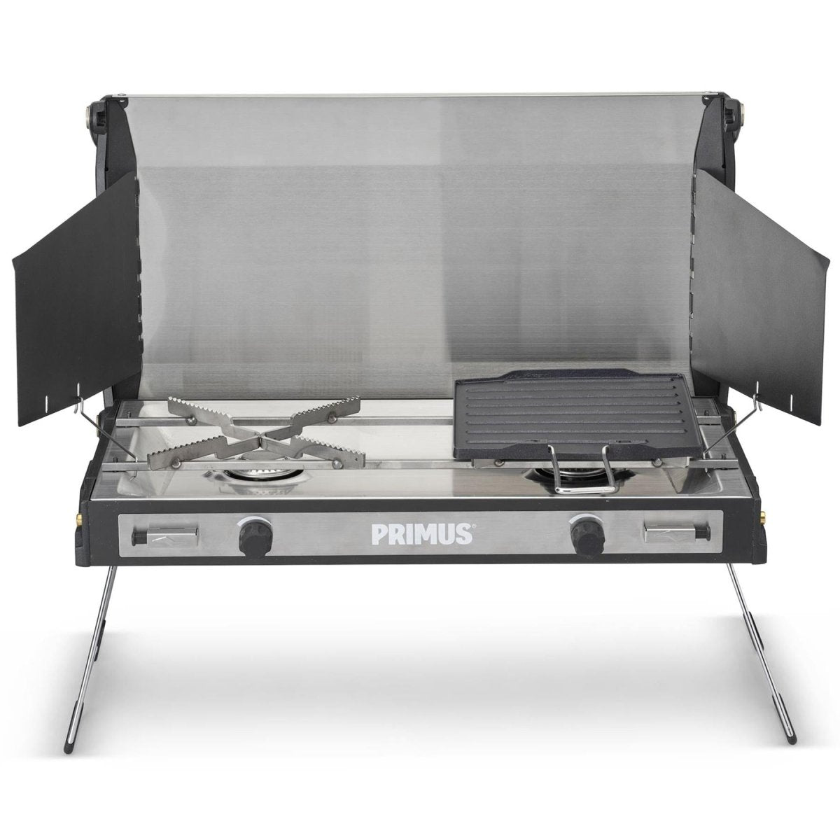 Primus Tupike Outdoorkocher mit zwei Gasbrennern, tragbar, für Camping und Wandern