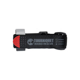 RHINO RESCUE Taktisches Tourniquet Einhand-Time-Label-Ankerwindensystem Schwarz