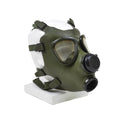 Rumänische M74 Gasmaske Vollgesichts-NBC-Atemschutzmaske Vintage oliv Militärüberschuss
