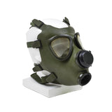 Rumänische M74 Gasmaske Vollgesichts-NBC-Atemschutzmaske Vintage oliv Militärüberschuss