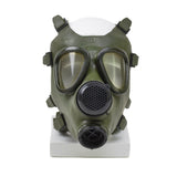 Rumänische M74 Gasmaske Vollgesichts-NBC-Atemschutzmaske Vintage oliv Militärüberschuss