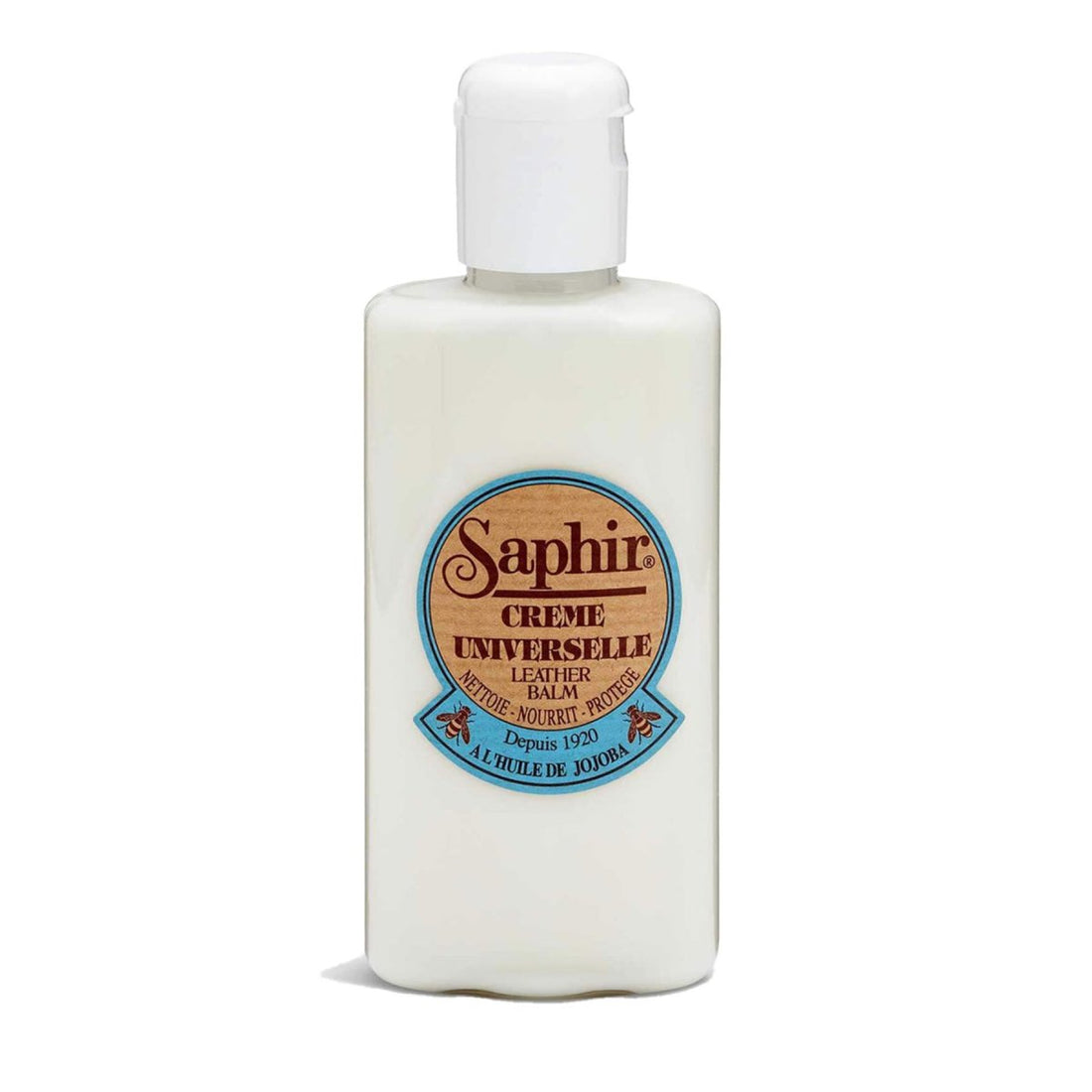 Saphir Universal Creme Lederpflege Pflege Schuhe Taschen Glattleder 150 ml