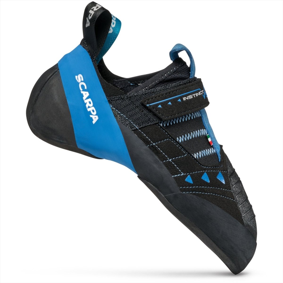 Scarpa Instinct VSR Kletterschuhe Azure Bouldering Sport Blazk Azure