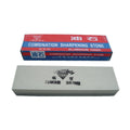 Schleifstein hochwertiger Aluminiumoxid-Stein doppelseitig Vintage NEU
