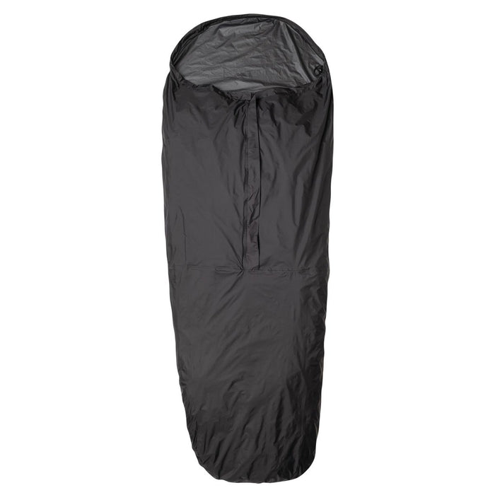 Snugpak Biwaksack, halblanger, wasserabweisender Schlafsack mit Reißverschluss vorne, Schwarz – GoMilitar