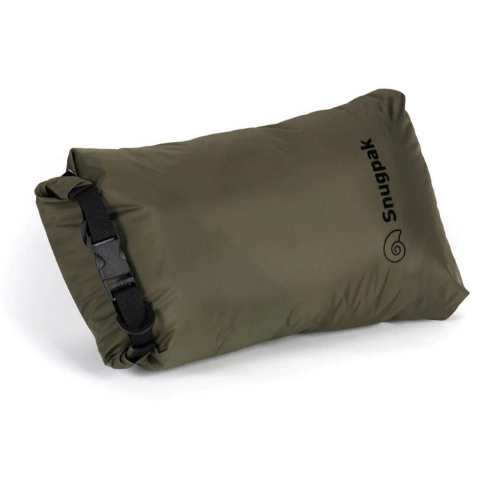 SnugPak Dri-Sak Packtasche 8L Wasserdichter Rollverschluss mit Schnallenverschluss Olive - GoMilitar