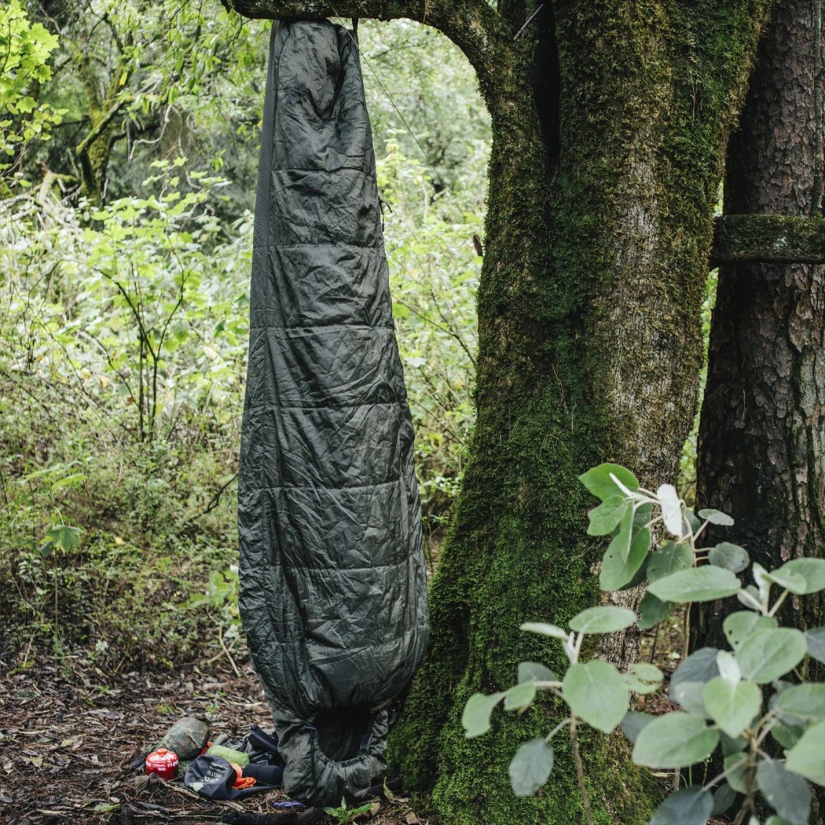Snugpak Sleeper Lite Schlafsack – 10, warm, leicht, Mumienhaube, Oliv