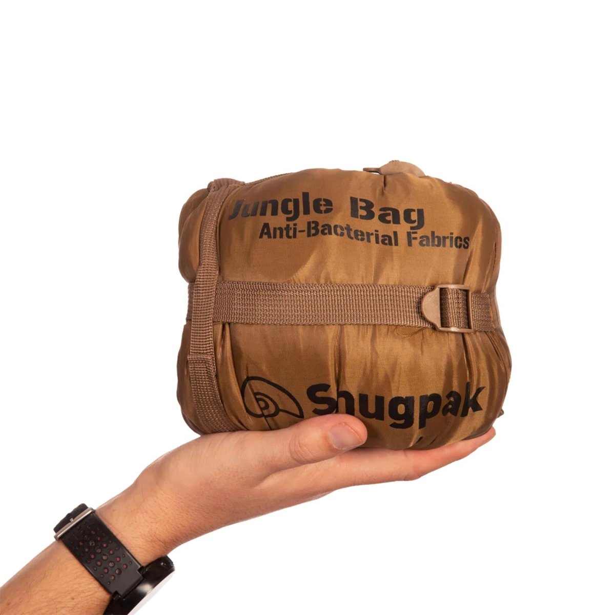Snugpak Schlafsack 220 cm integrierter Mückenkompressionssack Coyote