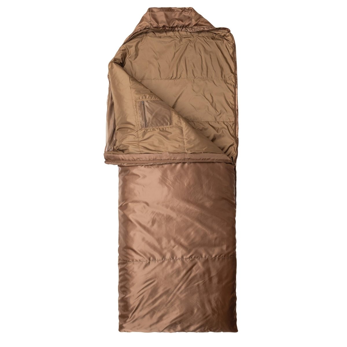 Snugpak Schlafsack 220 cm integrierter Mückenkompressionssack Coyote