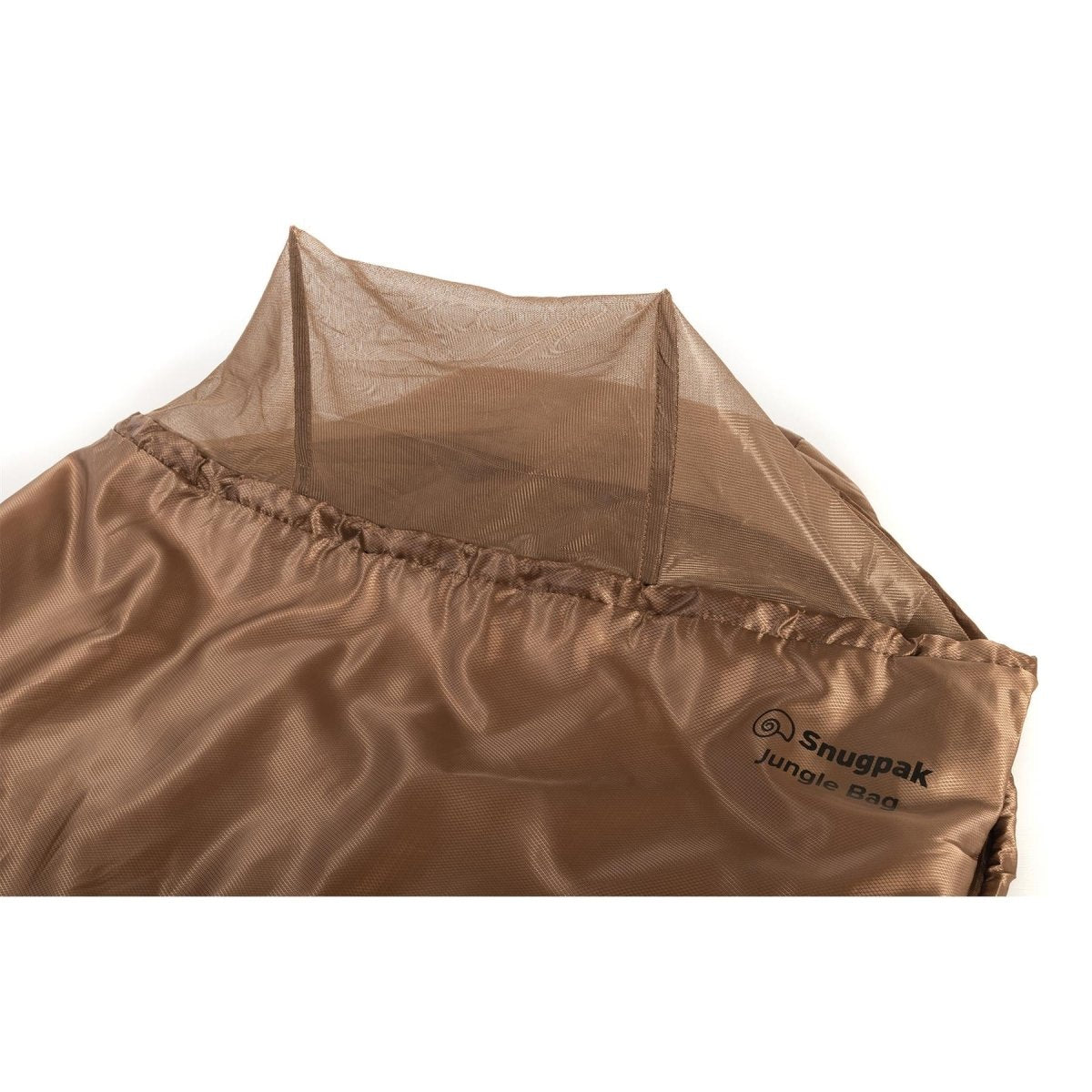 Snugpak Schlafsack 220 cm integrierter Mückenkompressionssack Coyote