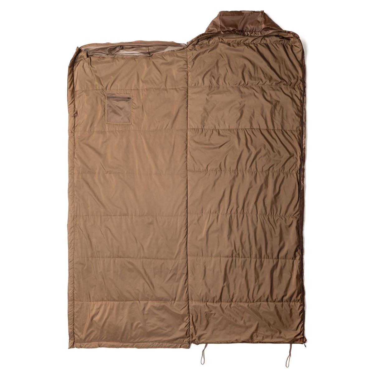 Snugpak Schlafsack 220 cm integrierter Mückenkompressionssack Coyote