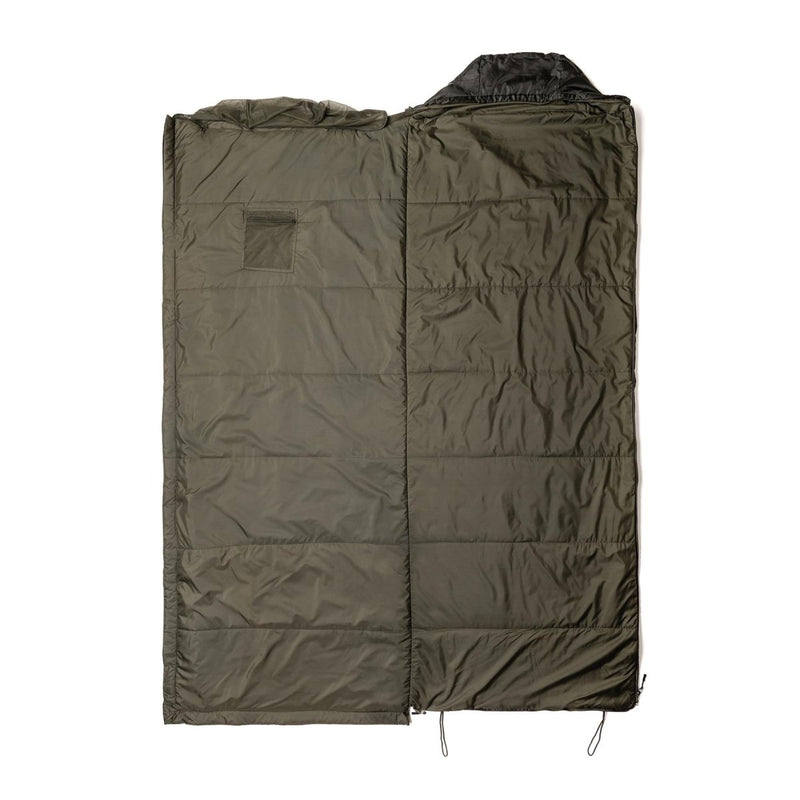 Snugpak Schlafsack 220 cm integrierter Mückennetzkompressionsbeutel Olive