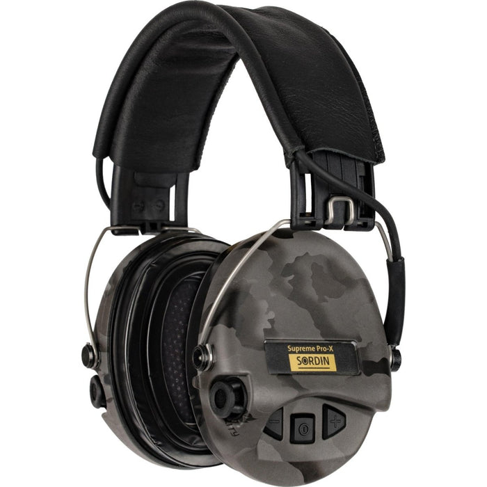 Sordin Supreme Pro X Hear2 LED Gel Aktiver Gehörschutz Nachttarn - GoMilitar