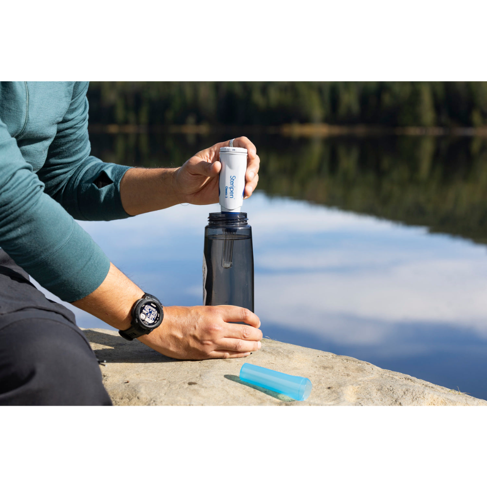 Steripen Classic 3 UV-Wasserreiniger, tragbare Wasseraufbereitung, Camping, Wandern