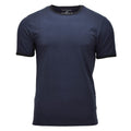 Stormvard klassisches Baumwoll-T-Shirt mit kurzen Ärmeln, taktisch, lässig, dunkelblau