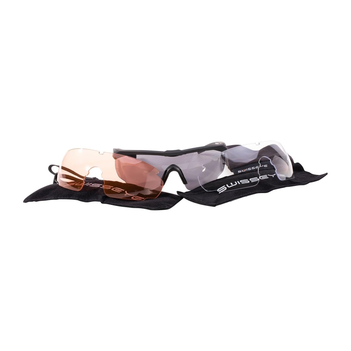 SWISS EYE Schutzbrille 3 Farblinsen kratzfest beschlagfrei UV-Augenschutz