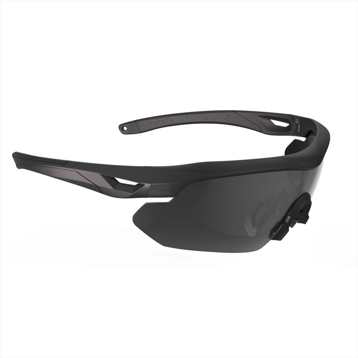 Swisseye Nighthawk Pro Taktische Brille, Wechselgläser, schwarzer Rahmen