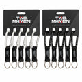 TAC MAVEN 7 mm Aluminium-Karabiner, 5 Stück, Outdoor-Camping-Schlüsselclips