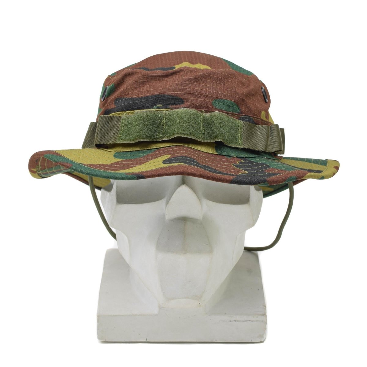 TACGEAR Brand Boonie-Hut belgischer Militärstil Jigsaw Camo Ripstop breite Krempe 