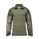 TACGEAR Brand German Army style shirts combat troops underwear flecktarn camo - GoMilitar