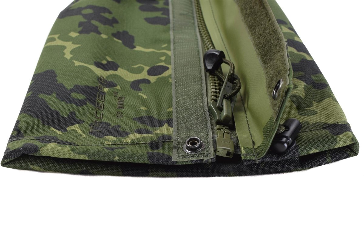 Beingamaschen der Marke TACGEAR, dänisches M84-Tarnmuster, wasserdichte Metallhaken, NEU