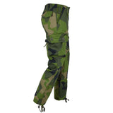 TACGEAR Marke Schwedische Militär-Stil Kampfhose Splinter Camo Cargo Ripstop