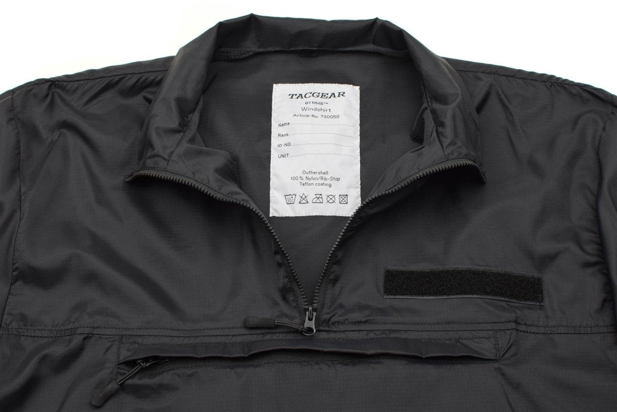TACGEAR Marke wind hemd schwarz leichte camping wandern outdoor ripstop smock