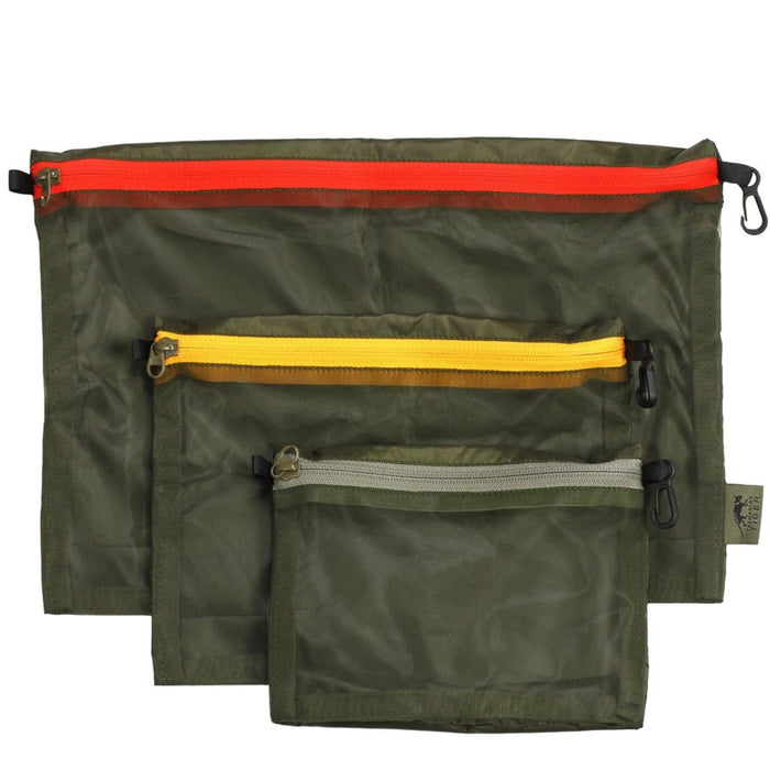 Tasmanian Tiger Netztaschen-Set, 3 Größen, taktische Aufbewahrungstasche, EDC-Ausrüstung – GoMilitar