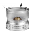 Trangia Brennstoffbrenner-Set Herd-Set hart eloxiertes Aluminium kompakt Outdoor Camping