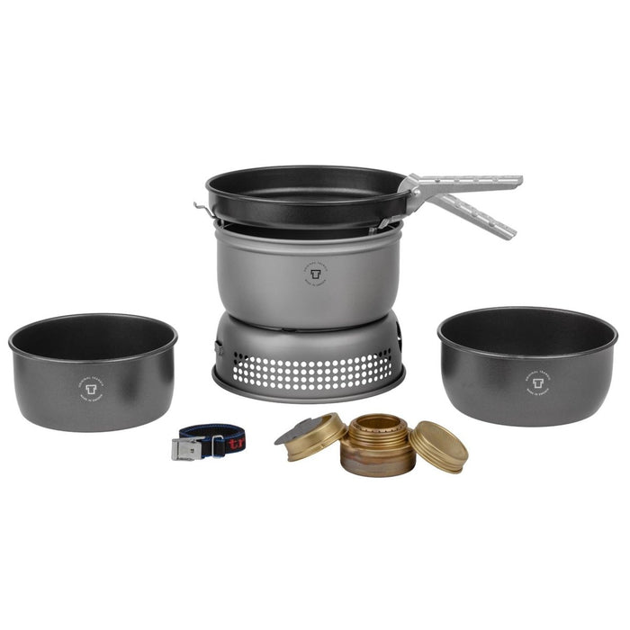 Trangia leichter Aluminium-Brennstoffbrenner, kompaktes Kocher-Set, Kochgeschirr, Camping – GoMilitar