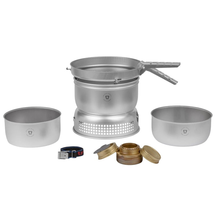 Trangia leichtes Kocher-Set aus Edelstahl, kompaktes Kit, Wandern, Outdoor-Camping – GoMilitar