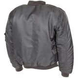 US Army Style MA1 Luftwaffen Truppen Bomber Urban Grau Winddicht Puffer
