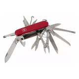 Victorinox Swiss Champ Multifunktionsmesser, 33 Funktionen, Edelstahl, roter Griff