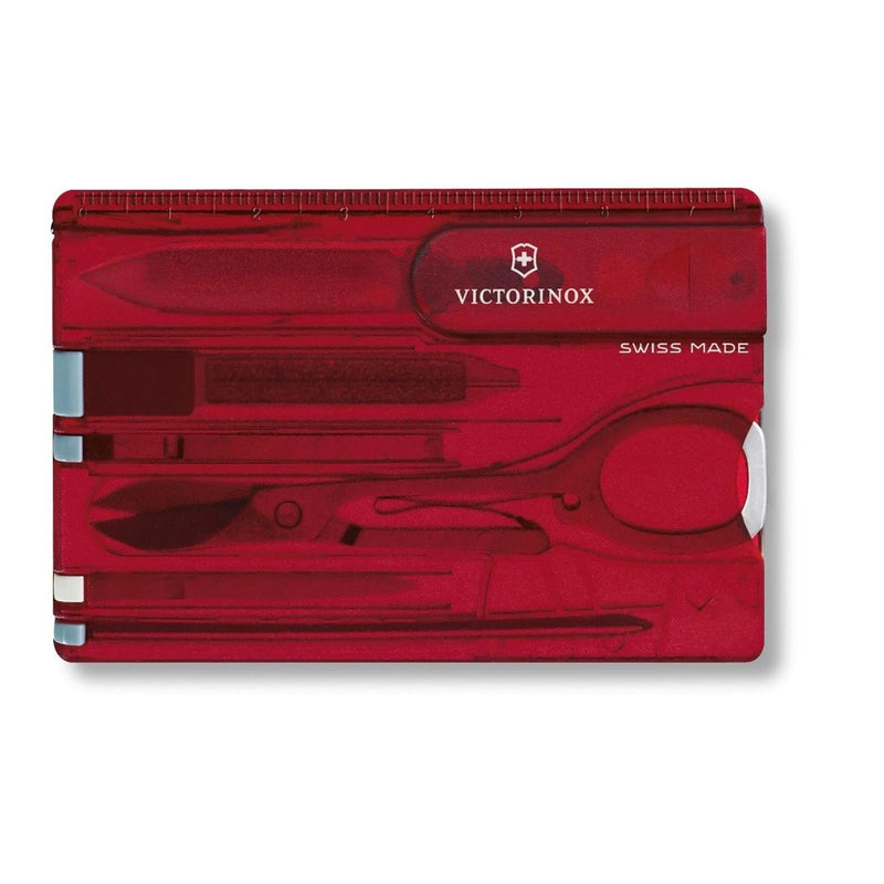 Victorinox SwissCard Classic Multi Tool 10 Functions Compact and Practical - GoMilitar