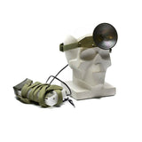Vintage schwedische Militär Armee Stirnlampe Stirnlampe Taschenlampe NEU