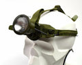 Vintage schwedische Schweden Militär Armee Stirnlampe Stirnlampe Taschenlampe