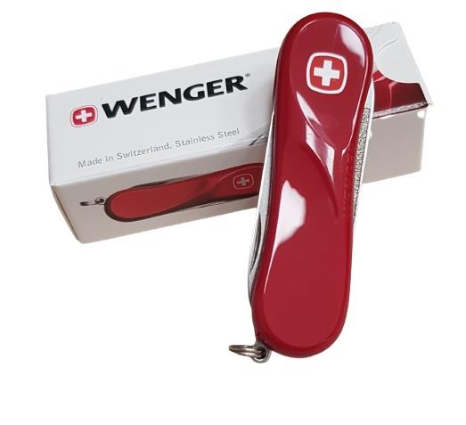 WENGER Evolution 80 kompaktes Klapptaschenmesser Swiss Made Edelstahl NEU