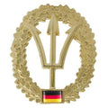 Originales Barettabzeichen der Deutschen Armee, Kokarde für Kampfschwimmer der Marines