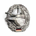 Original Deutsches Heer BW Panzer Barett Abzeichen Panzerkokarde Panzertruppe