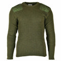 Original britische Armee Pullover Commando grün Olive Pullover Wolle Herren Pullover