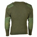 Original britische Armee Pullover Commando grün Olive Pullover Wolle Herren Pullover