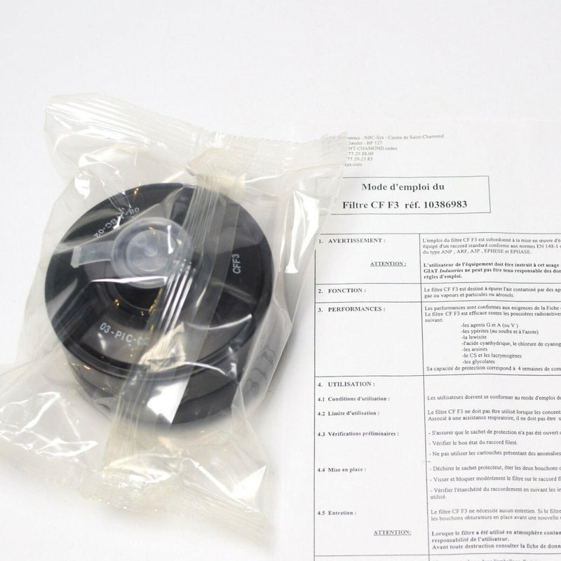 Vintage Soviet Russian gas mask PDF-7 Child full set NATO Filter CF F3 NBC 40 mm